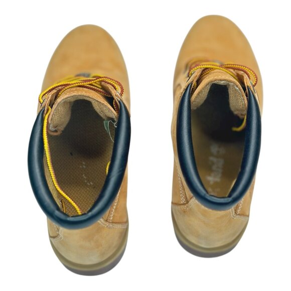 Timberland Women's Waterproof Padded Collar Chuckka Boots Wheat Tan Size 8M - Picture 10 of 14